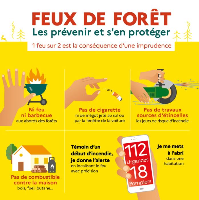 Lire la suite à propos de l’article Prévention des feux de forêt