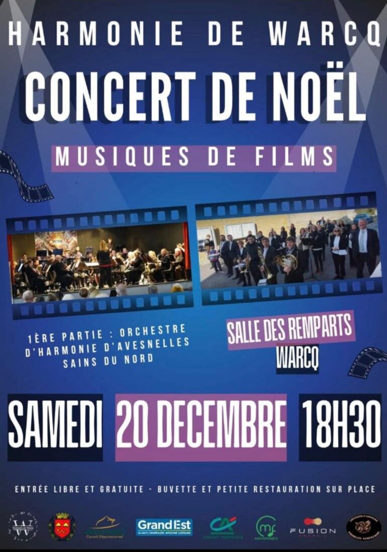 Lire la suite à propos de l’article Concert de Noël du 20/12/2025