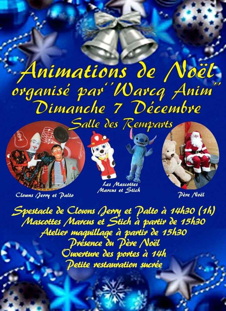 Lire la suite à propos de l’article Animation de Noël de Warcq Anim’