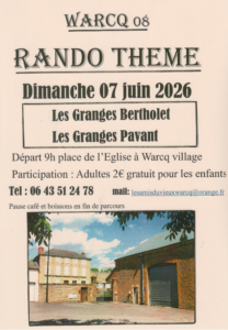 Lire la suite à propos de l’article Rando thème Amis du Vieux Warcq