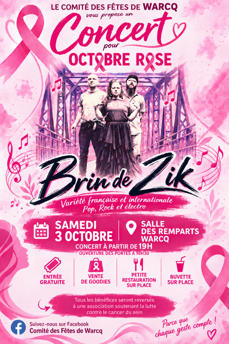 Lire la suite à propos de l’article Concert Octobre rose
